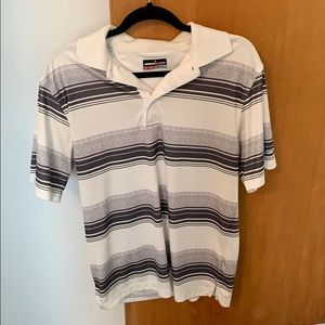 White Collared T-Shirt